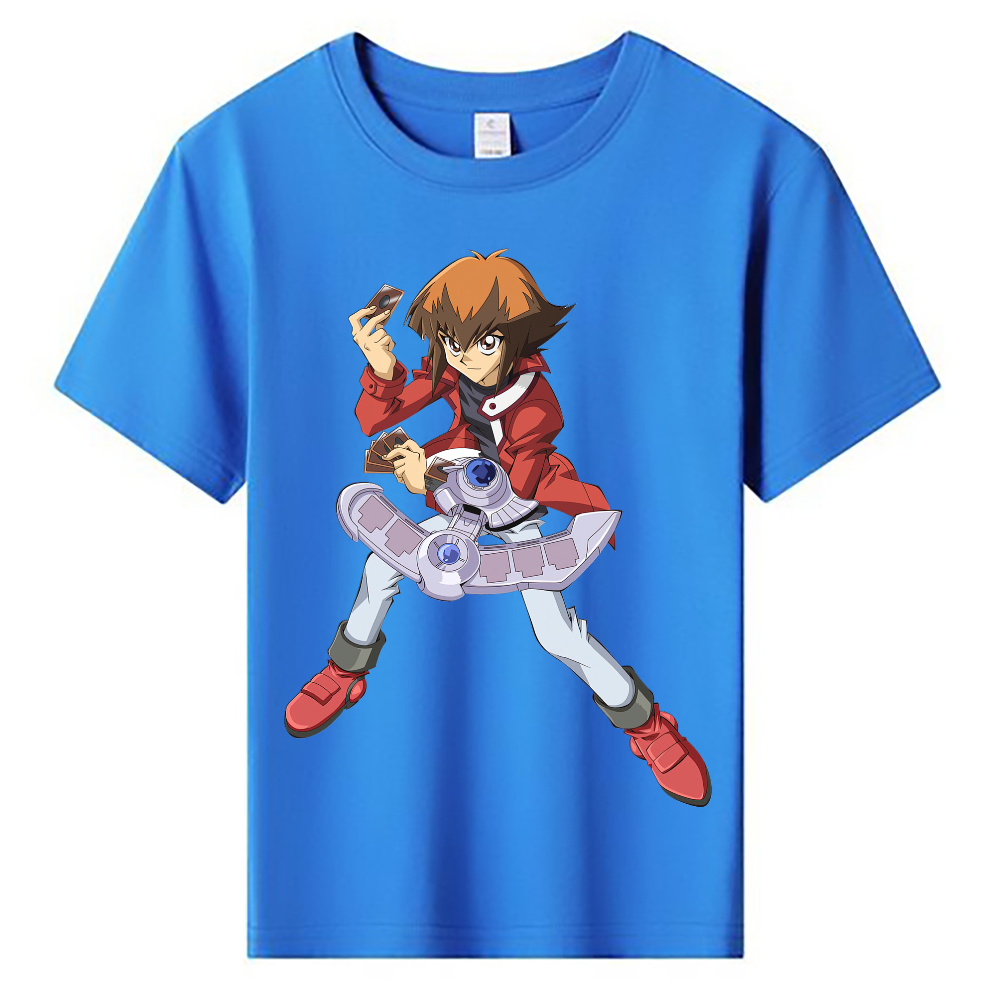 （画像用） 遊☆戯☆王 Yu-Gi-Oh! 綿100％キッズTシャツ（フロントプリント）